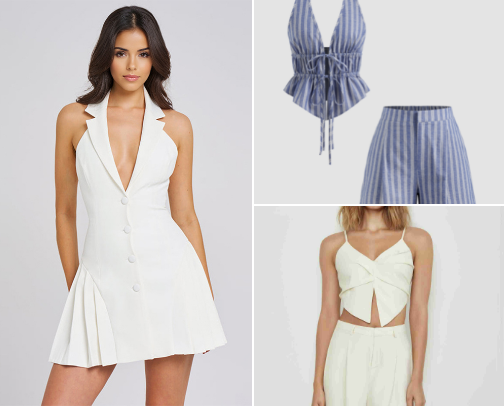 Women's clothing cover photo collage