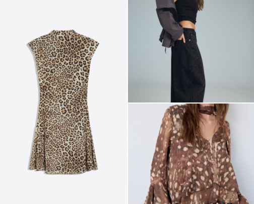 Animal print favs cover photo collage