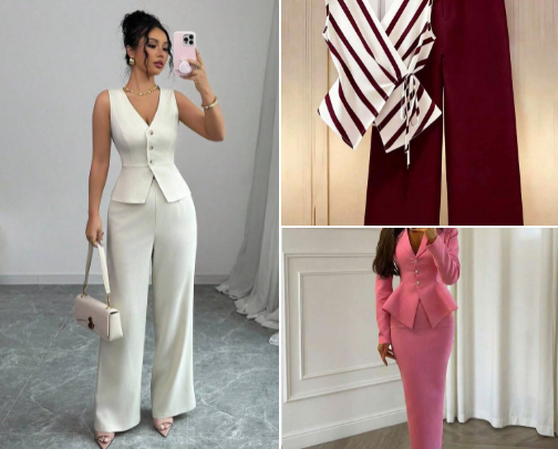 Cooperate ladies outfit inspo’s cover photo collage