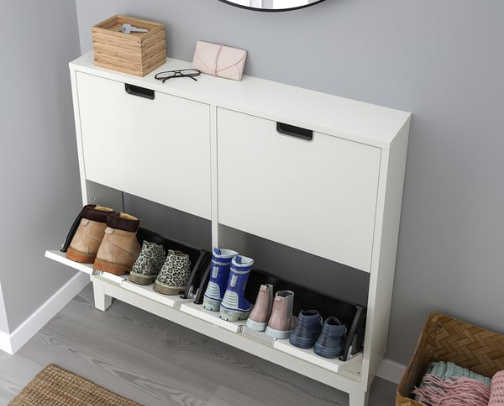 House accessories shoe rack cover photo collage
