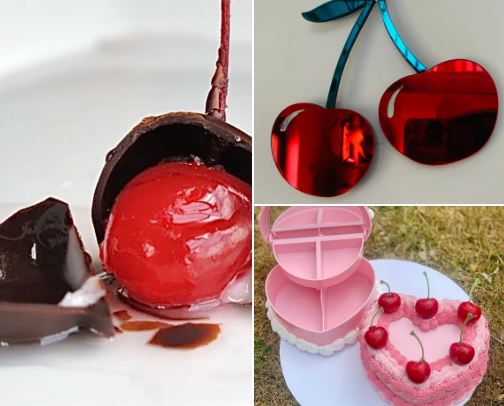Do you like cherries? 🍒🍒🍒 cover photo collage