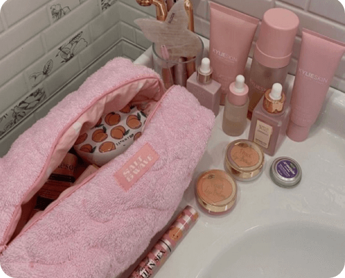 Skin care cover photo collage