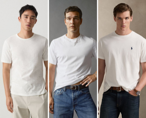 The Best White T-Shirts Every Man Should Own cover photo collage
