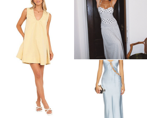 Sun's Out, Dresses Out cover photo collage