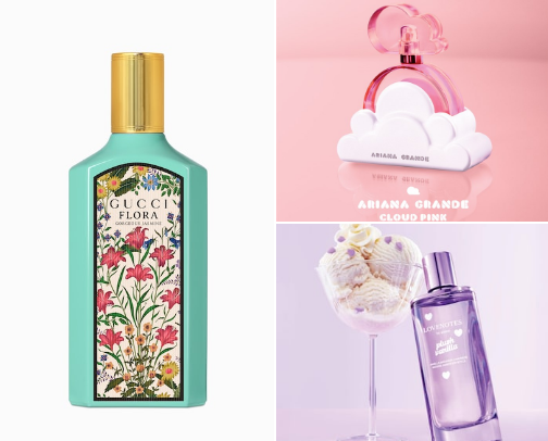 you’re never fully dressed without perfume cover photo collage