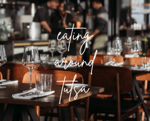Eating Around Tulsa cover photo collage
