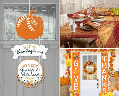 #12 Thanksgiving Day Decor cover photo collage