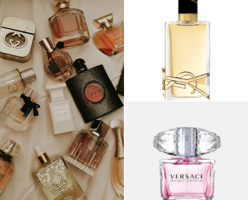 My favorite perfumes for everyday!💫 cover photo collage