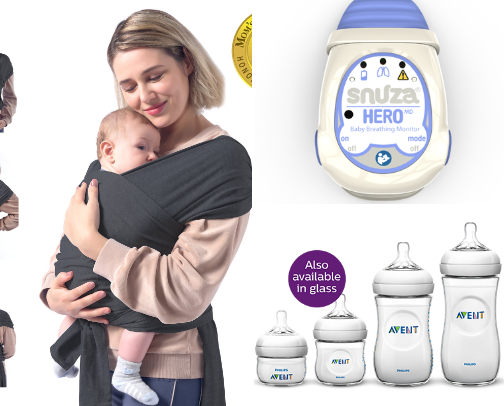 Baby must haves 🍼👼🏻 cover photo collage