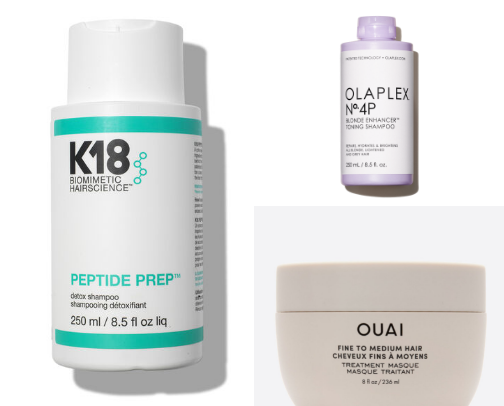 Fine, Highlighted Hair: A 3-Wash Strength & Tone System cover photo collage