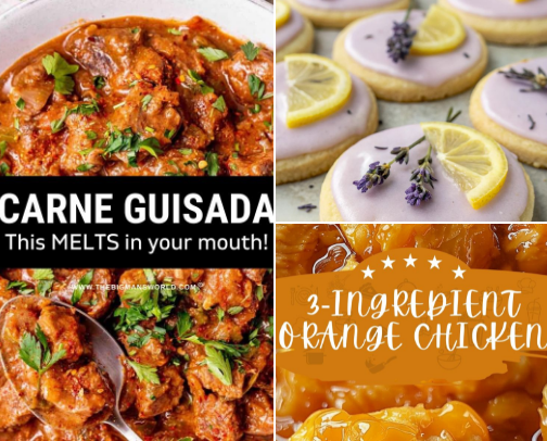Recipes that I love. cover photo collage