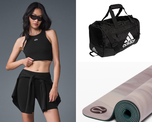 Get Active: Essentials for Every Workout cover photo collage