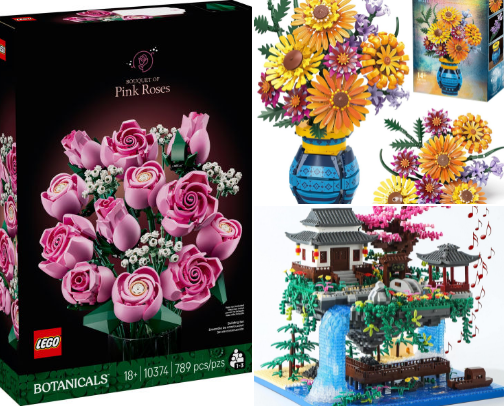 Lego 🌸 Floral🌻 Favorites cover photo collage