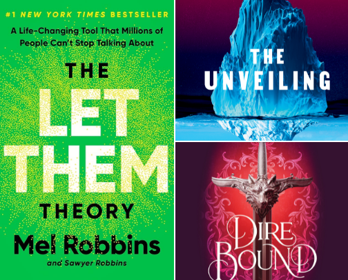 Trending and Bestselling Books cover photo collage