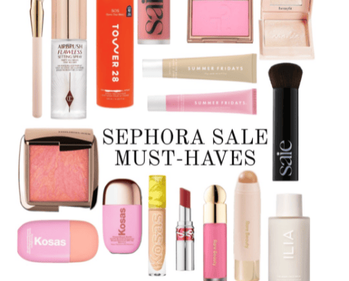 sephora sale must-haves cover photo collage