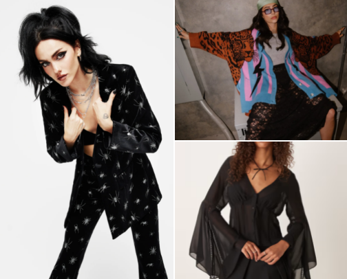Alt/Goth Adjacent Office Wear cover photo collage