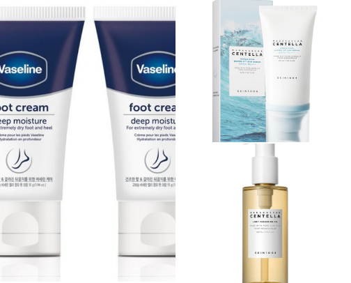 skincare that I always repurchase and that calmed and healed my acne prone skin cover photo collage