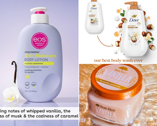 Body care cover photo collage