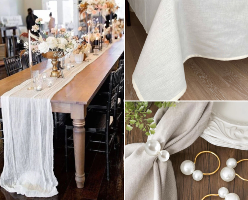 Bridal Shower Decor That Actually Looks Expensive 🤍🥂 cover photo collage