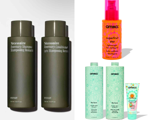Favorite hair products💖 cover photo collage
