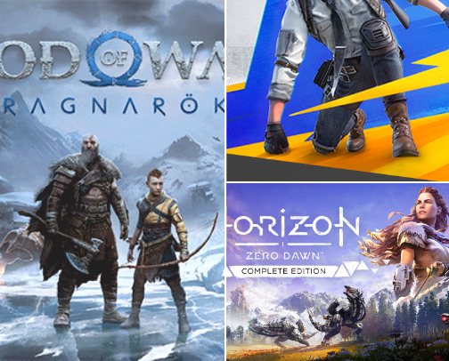 Gaming Titles cover photo collage