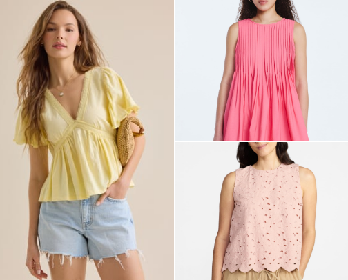 Spring Clothing cover photo collage