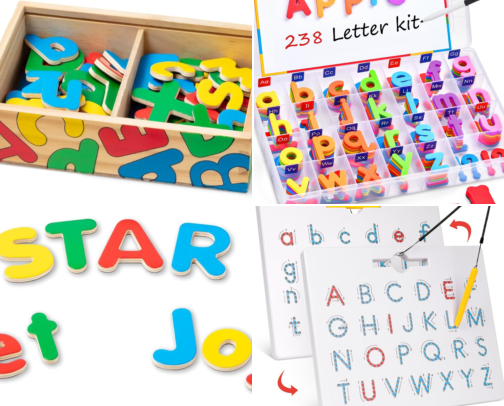 Best Alphabet & Number Toys for Toddlers (Ages 2–4) cover photo collage