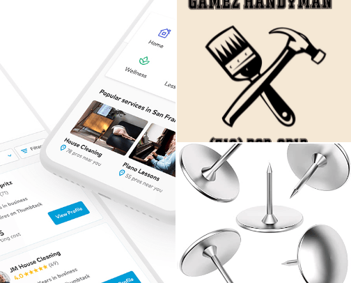 Thumbtack cover photo collage