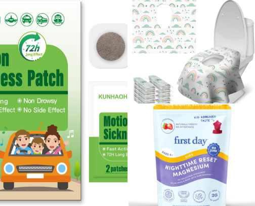 Travel Essentials With Kids cover photo collage