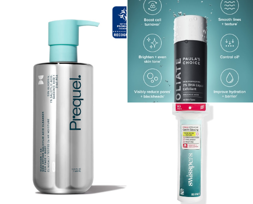 +30 glowy and soft skincare cover photo collage