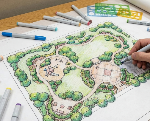 Landscape Architect cover photo collage