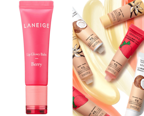 Lip care👄💄 cover photo collage