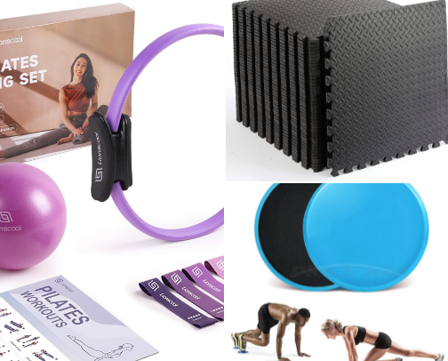 Apartment-Friendly Workout Gear cover photo collage