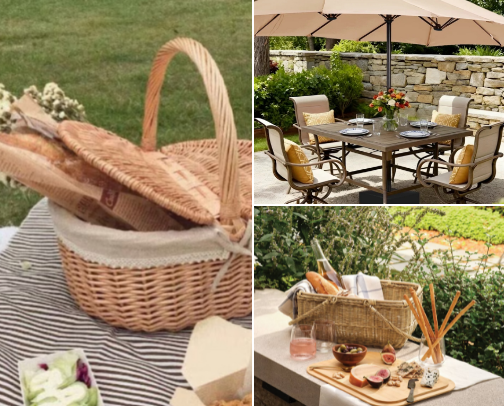 Picnic time!! cover photo collage