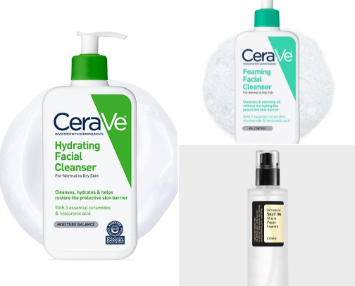 Skincare cover photo collage