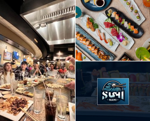Sushi cover photo collage