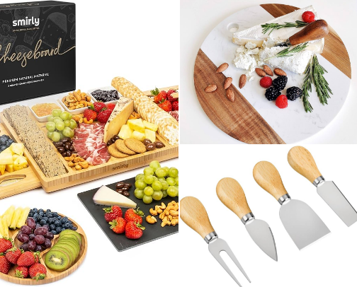 Charcuterie & Cheese Board Essentials: Top Amazon Picks for Central Florida Entertainers cover photo collage