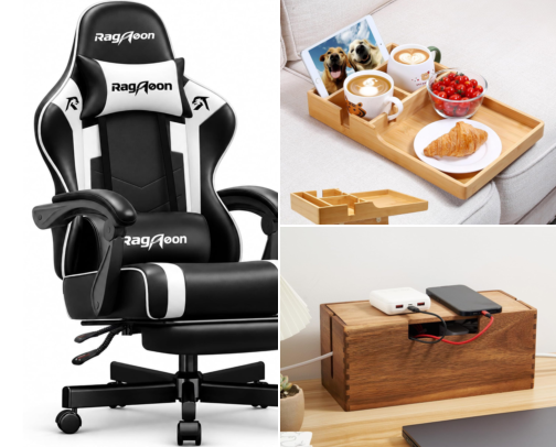Legendary Gaming Room Essentials: Setup, Seating, and Snacks cover photo collage