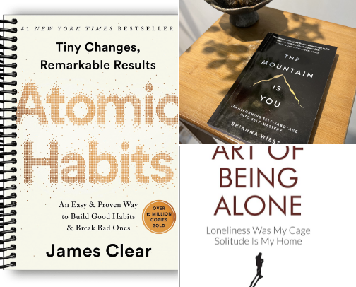 Mind, Body, Spirit: Discover the Power of Self-Help Books to Transform Your Life cover photo collage