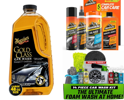 Professional Car Detailing Essentials cover photo collage