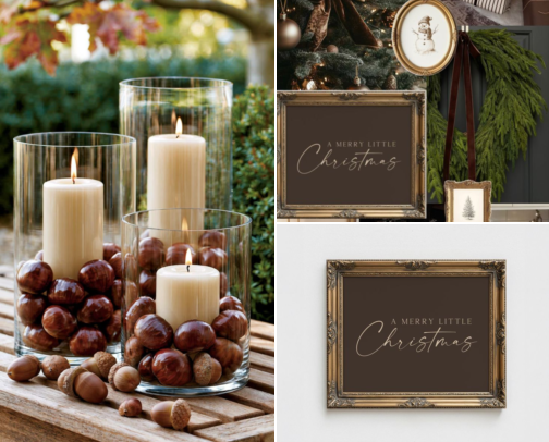 Seasonal Home Decor inspiration cover photo collage