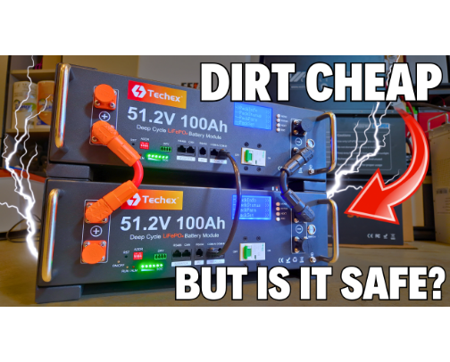 STUPIDLY Good For The Price! Budget Server Rack Batteries NUKE The Competition cover photo collage