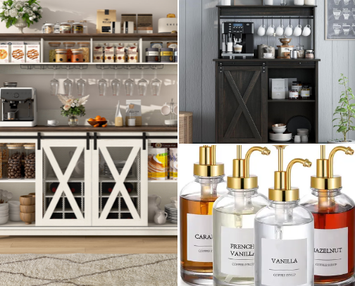 Cafe Bar cover photo collage