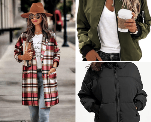 Jackets cover photo collage