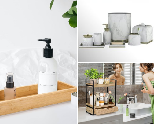 The exact products that made my tiny bathroom finally feel organized cover photo collage
