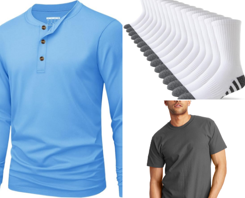 Men's Clothing & Shoes cover photo collage