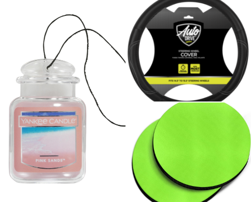 My favorite car additions! cover photo collage