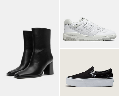 Aesthetic & Trendy Shoes + Socks 2025 Collection cover photo collage