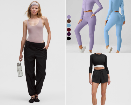 Comfortable gym fits cover photo collage