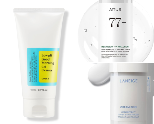K Beauty Skincare cover photo collage